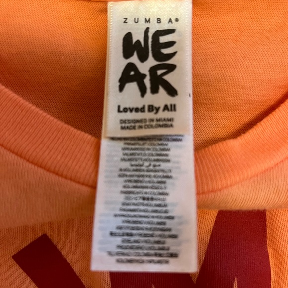 Zumba - Large - Shirt "Zumba love" - Ombre colors - Picture 4 of 4